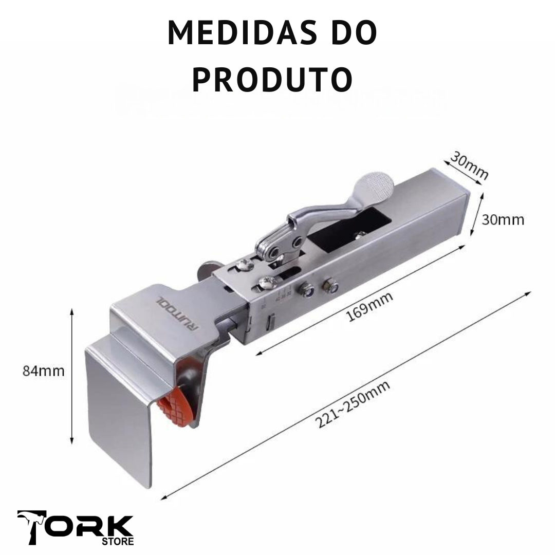 Grampo de Pressão para Frente de Gavetas
