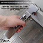 Grampo de Pressão para Frente de Gavetas