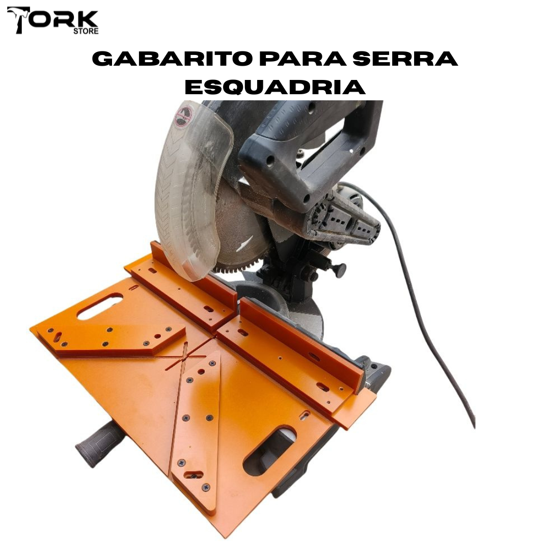 Gabarito para Serra de Meia-Esquadria