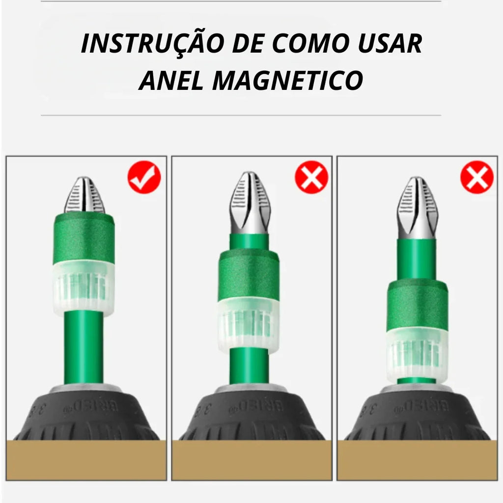 Kit Bits Greener + Anel Magnético