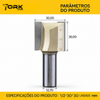 Fresa de Limpeza 12,7mm (1/2")