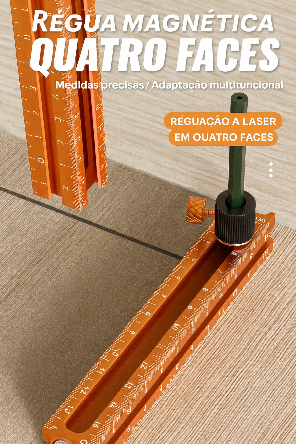 Gabarito de Marcação 4 em 1
