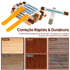 Kit de Reparo para MDF com Bastões de Cera (20 Cores)