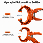 Grampo com Trava de Catraca