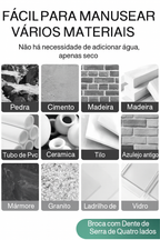 Broca Multifuncional 93HRC Canelada