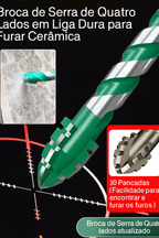 Broca Multifuncional 93HRC Canelada