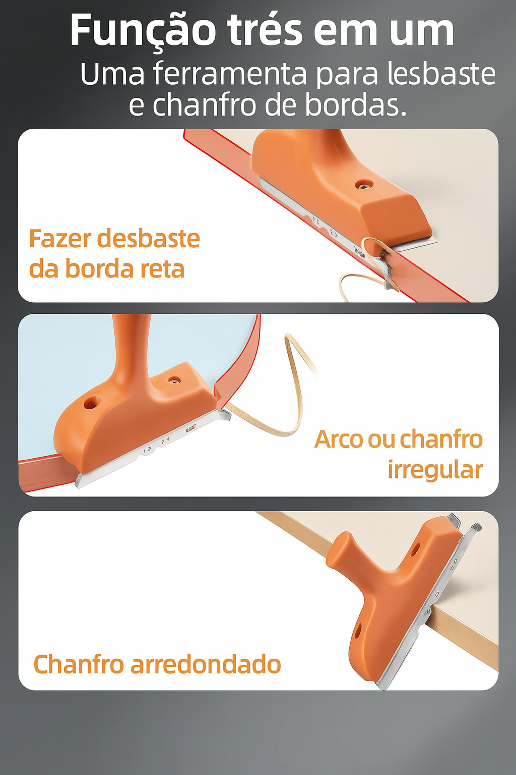 Refilador de Bordas 3 em 1