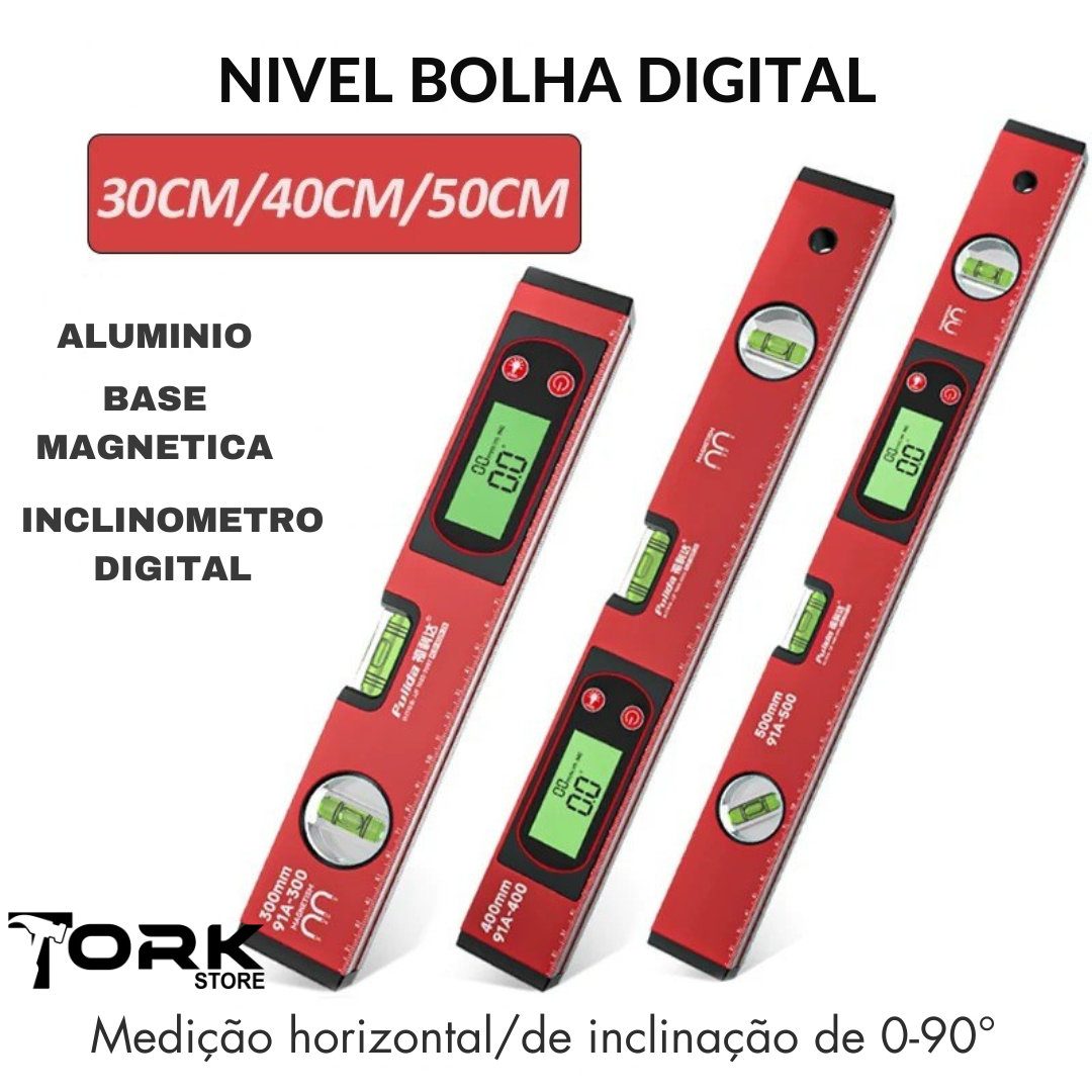 Nível de Bolha Digital (Inclinômetro)