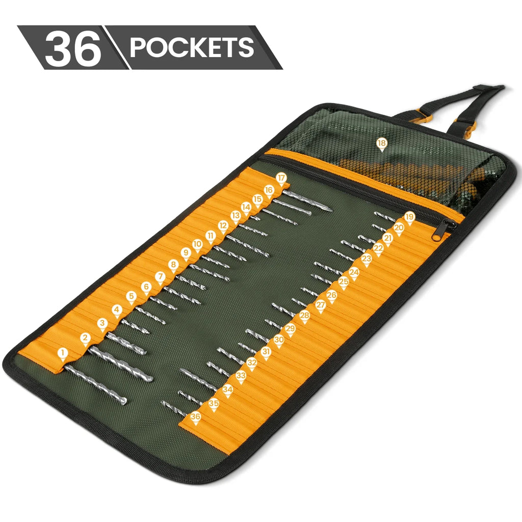 Bolsa Organizadora de Brocas e Ferramentas