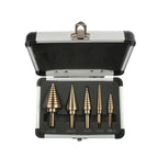 Kit de Brocas Escalonadas – Aço Rápido HSS 4241