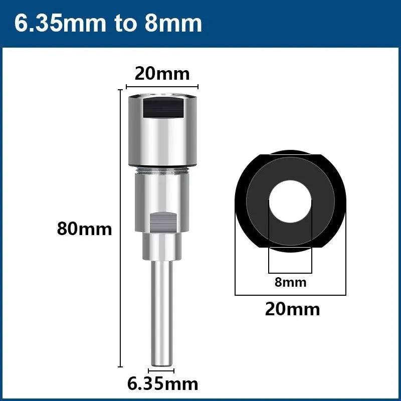 Extensor de Pinça para Tupia e CNC