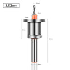 Broca Escareadora 8mm Com Limitador