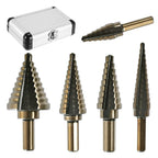 Kit de Brocas Escalonadas – Aço Rápido HSS 4241
