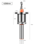 Broca Escareadora 8mm Com Limitador