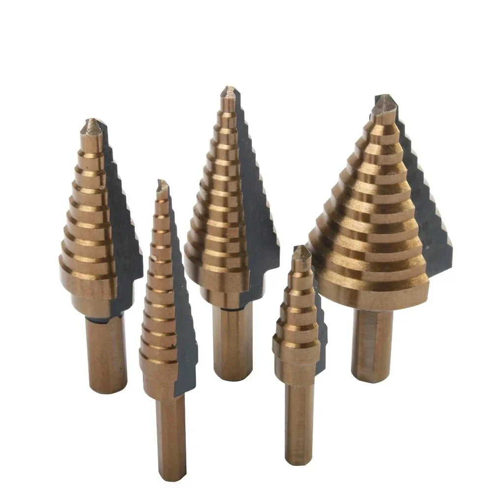 Kit de Brocas Escalonadas – Aço Rápido HSS 4241