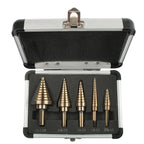 Kit de Brocas Escalonadas – Aço Rápido HSS 4241