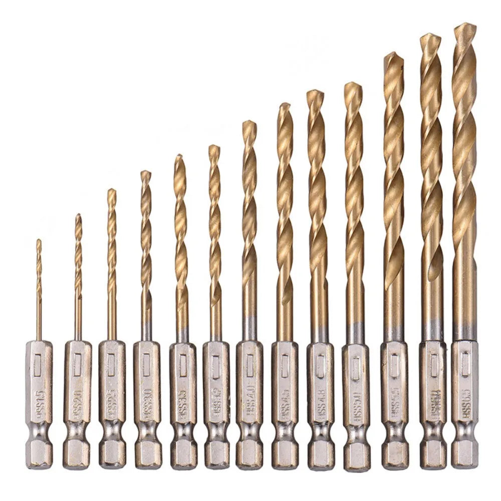 Kit de Brocas Sextavadas (Titânio ou Cobalto)