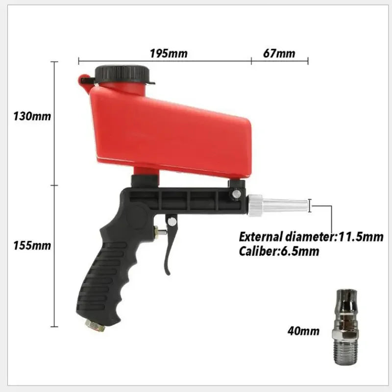 Pistola de Jateamento 600ml