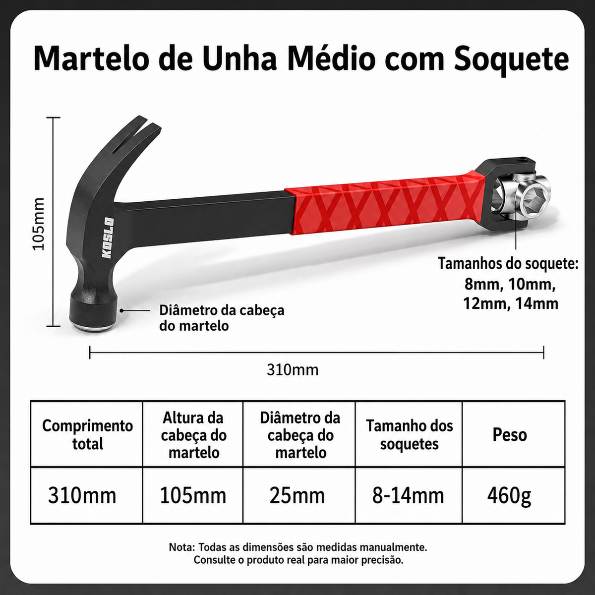 Martelo 2 em 1