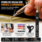 Caneta de Solda USB para Pequenos Reparos