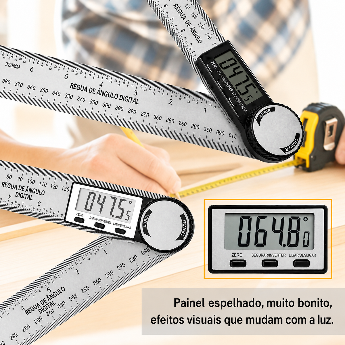 Medidor Digital de Ângulo
