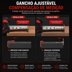 Trena a Laser Multifuncional – Modelos 2 em 1 e 3 em 1